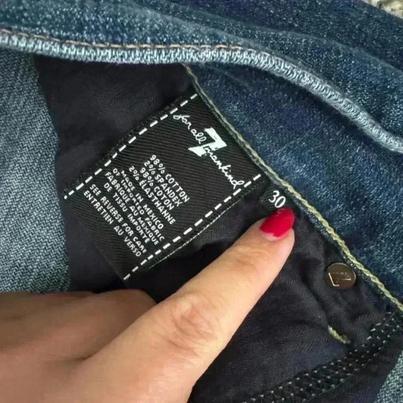 7 for All Mankind Josefina Jeans - Picture 8 of 10